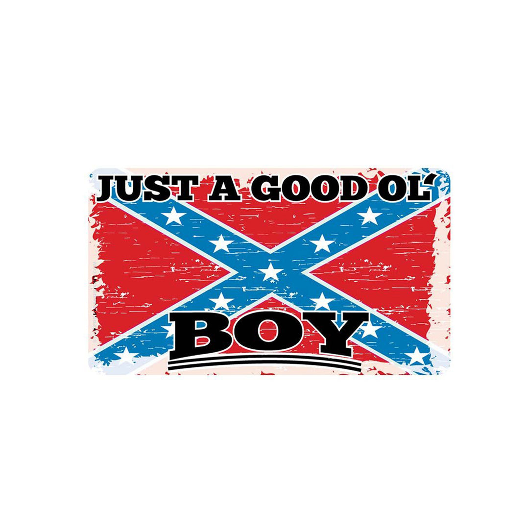 Just A Good Ol Boy with Rebel Flag Sticker