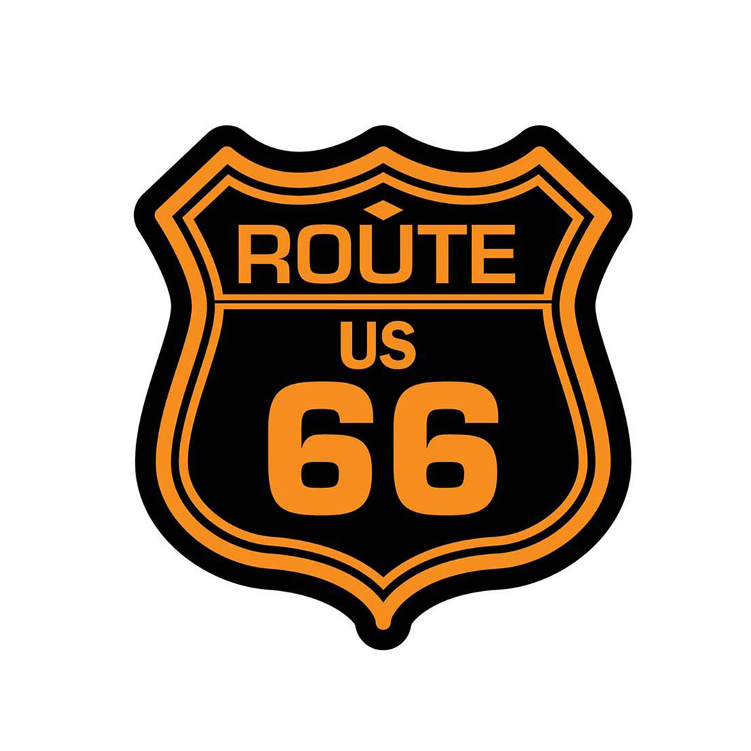 Rt 66 Shield Die-cut Sticker