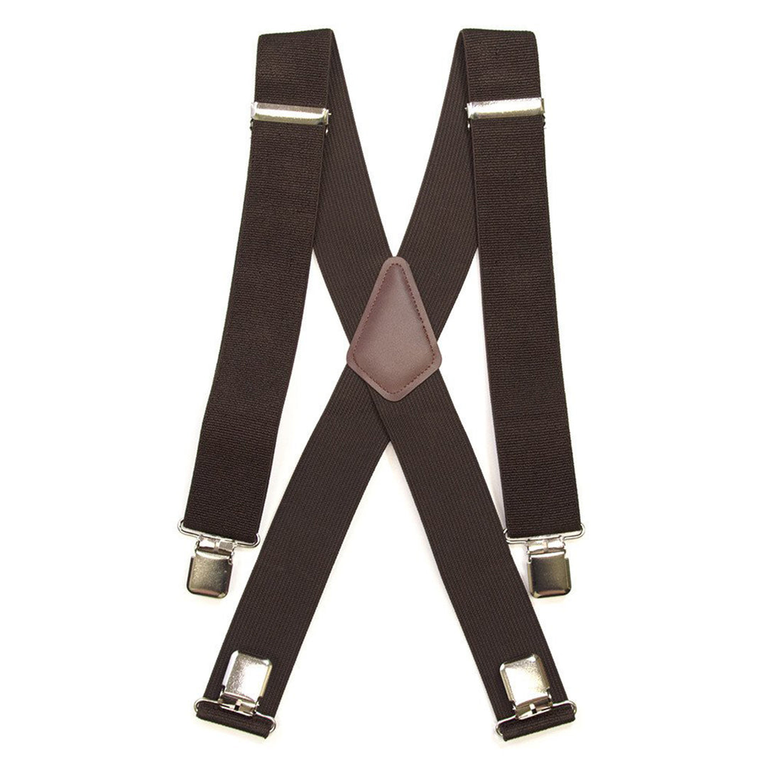 Dark Brown Suspenders