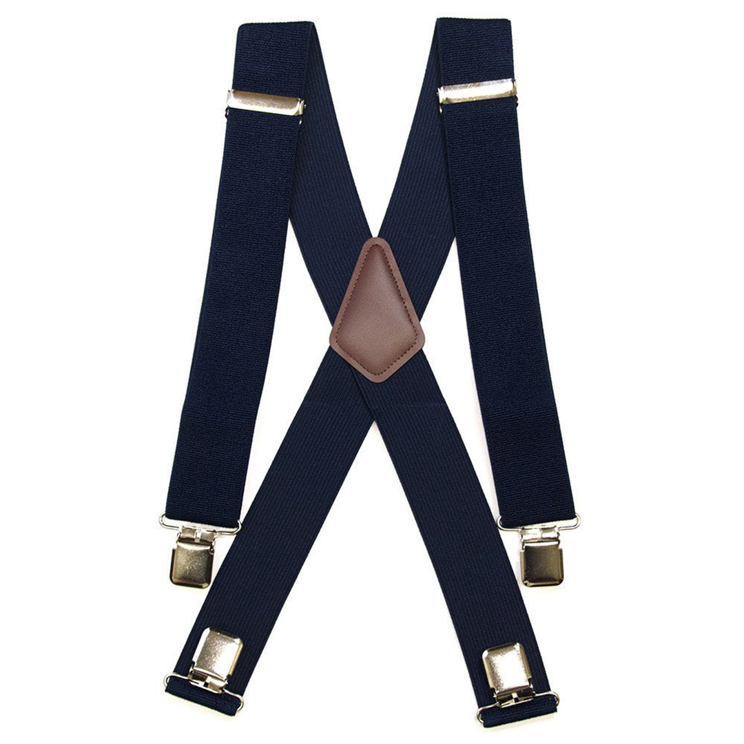 Navy Blue Suspenders