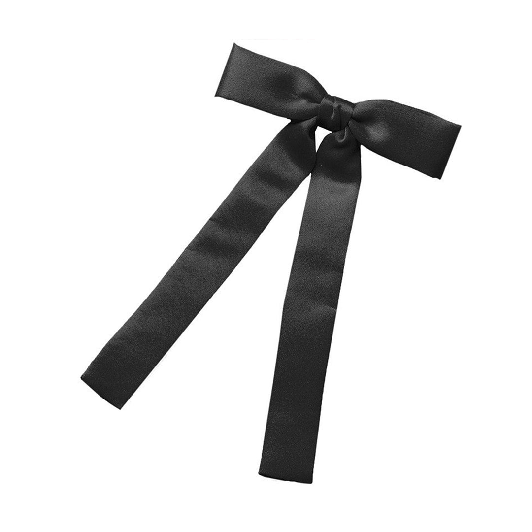 Colonel Tie with Clip-on Band - Black