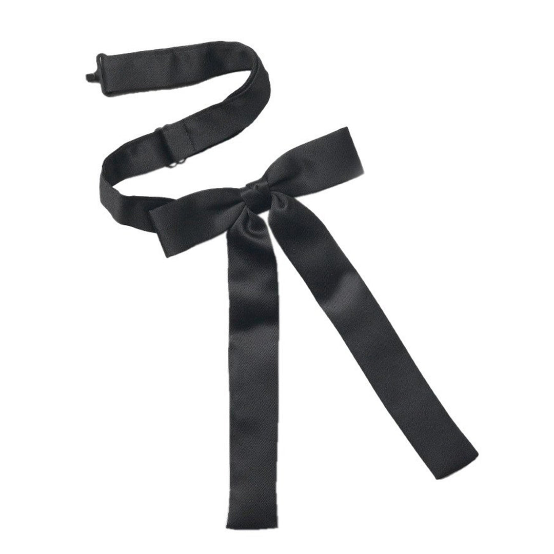 Colonel Tie with Adjustable Band - Black