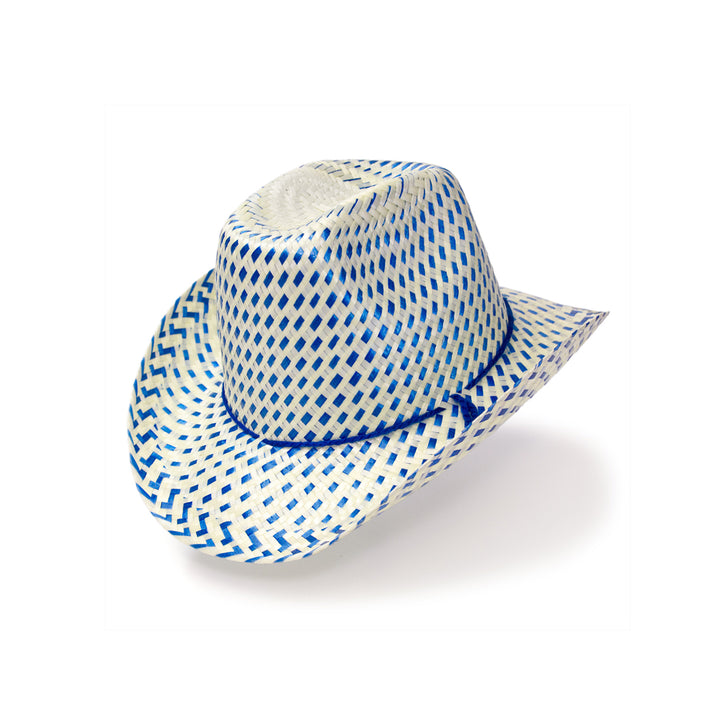 Toddler Straw Hat - Blue