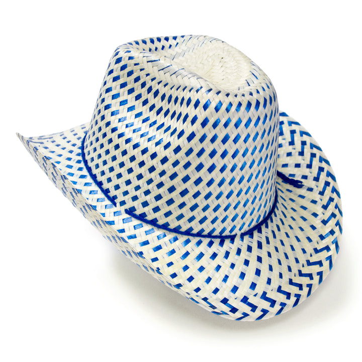 Toddler Straw Hat - Blue