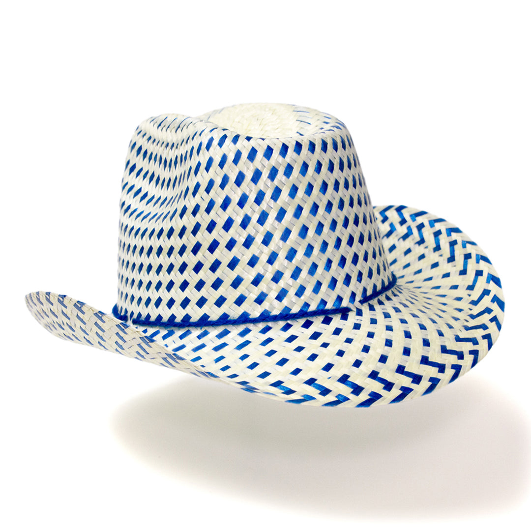 Toddler Straw Hat - Blue