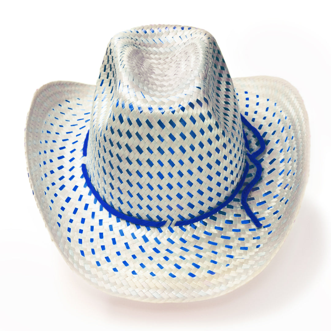 Toddler Straw Hat - Blue
