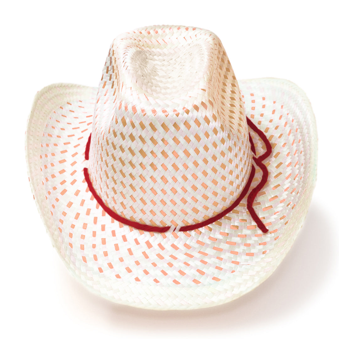 Toddler Straw Hat - Orange
