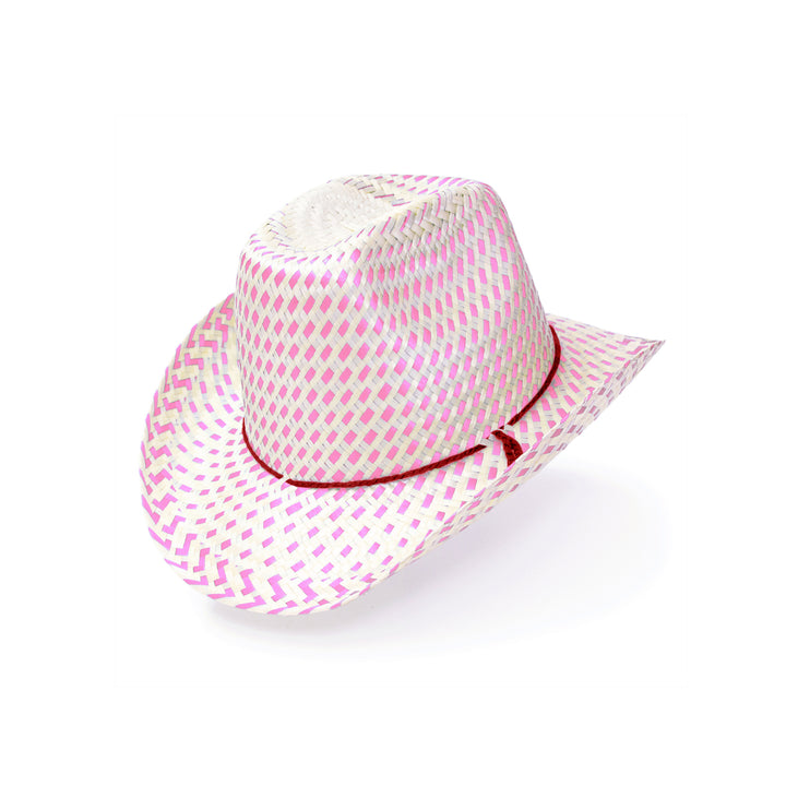 Toddler Straw Hat - Pink