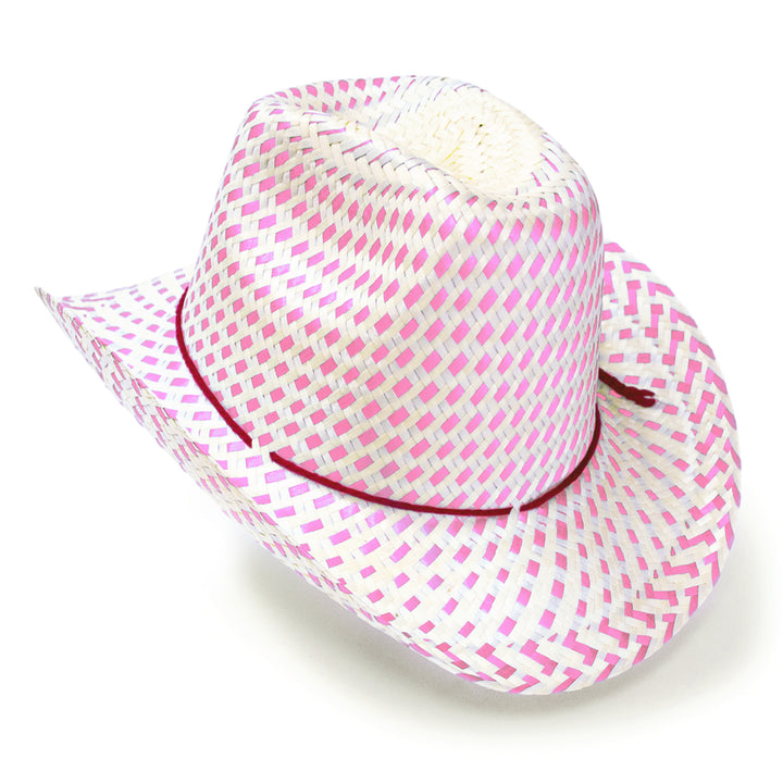 Toddler Straw Hat - Pink