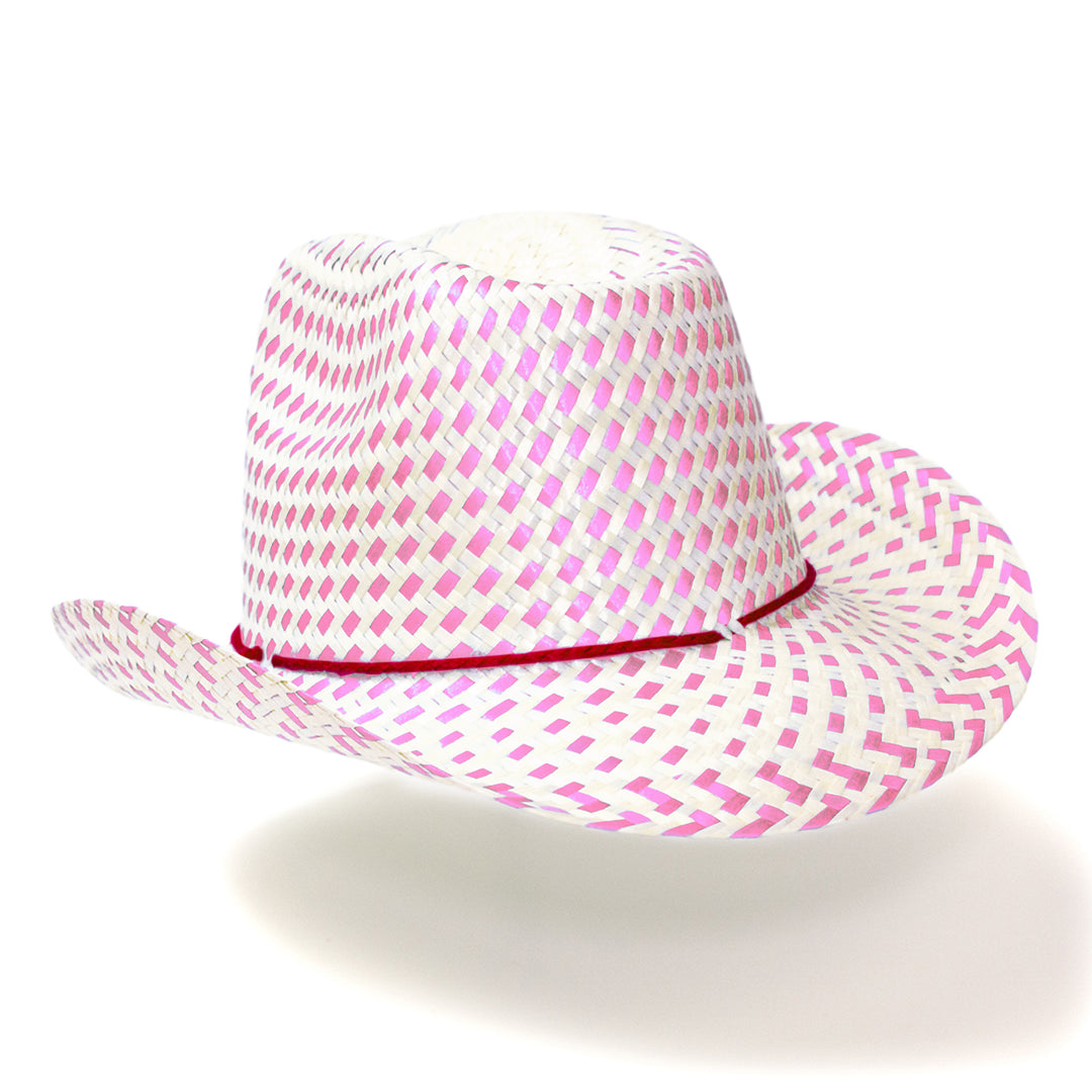 Toddler Straw Hat - Pink