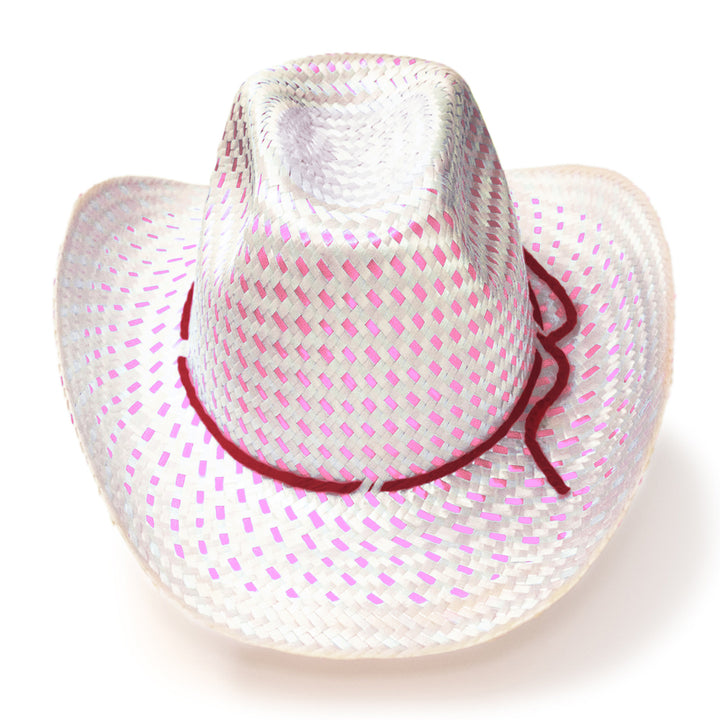Toddler Straw Hat - Pink