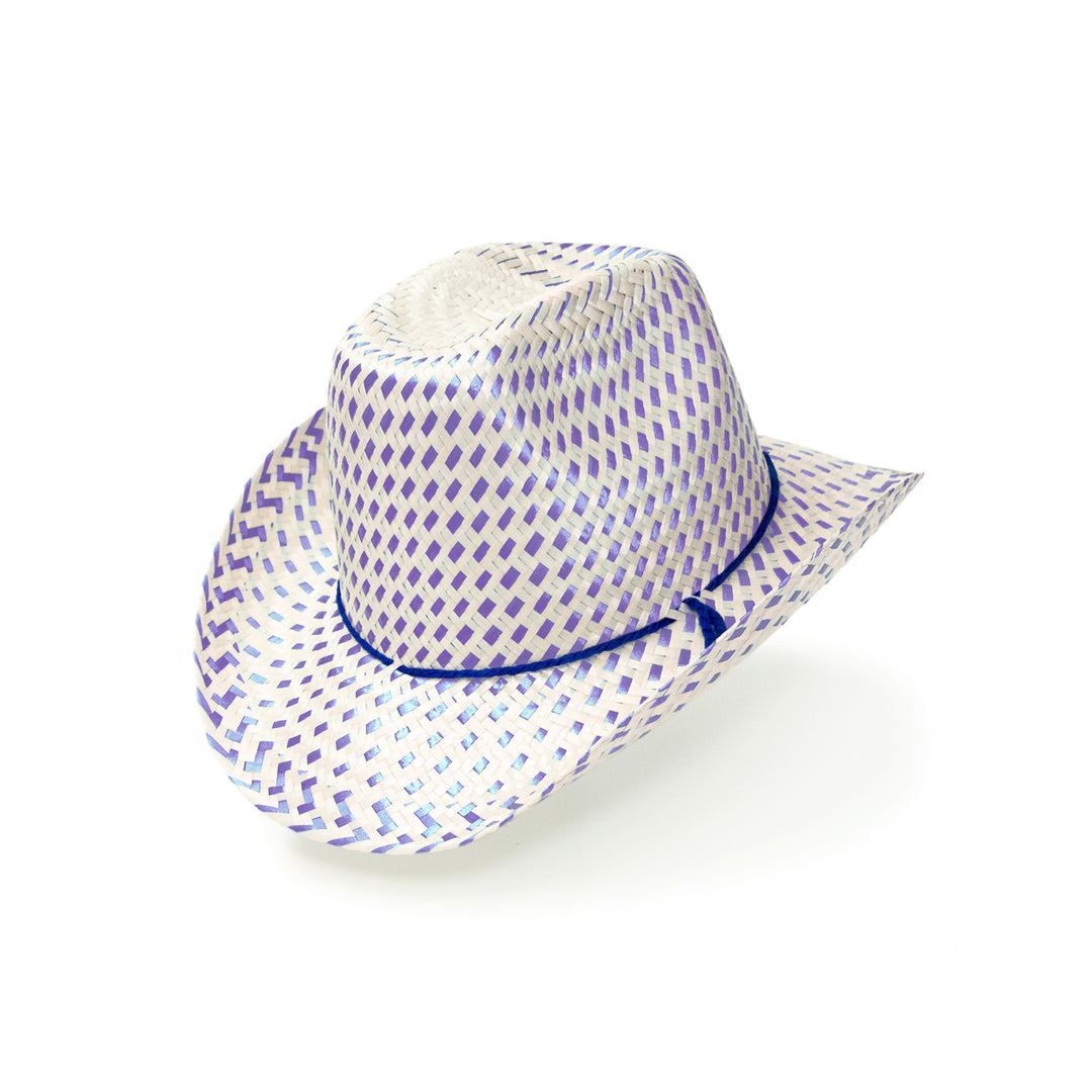 Toddler Straw Hat - Purple