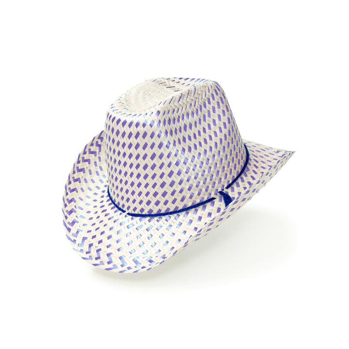 Toddler Straw Hat - Purple