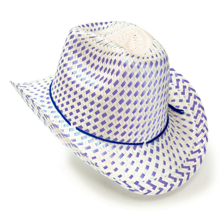 Toddler Straw Hat - Purple