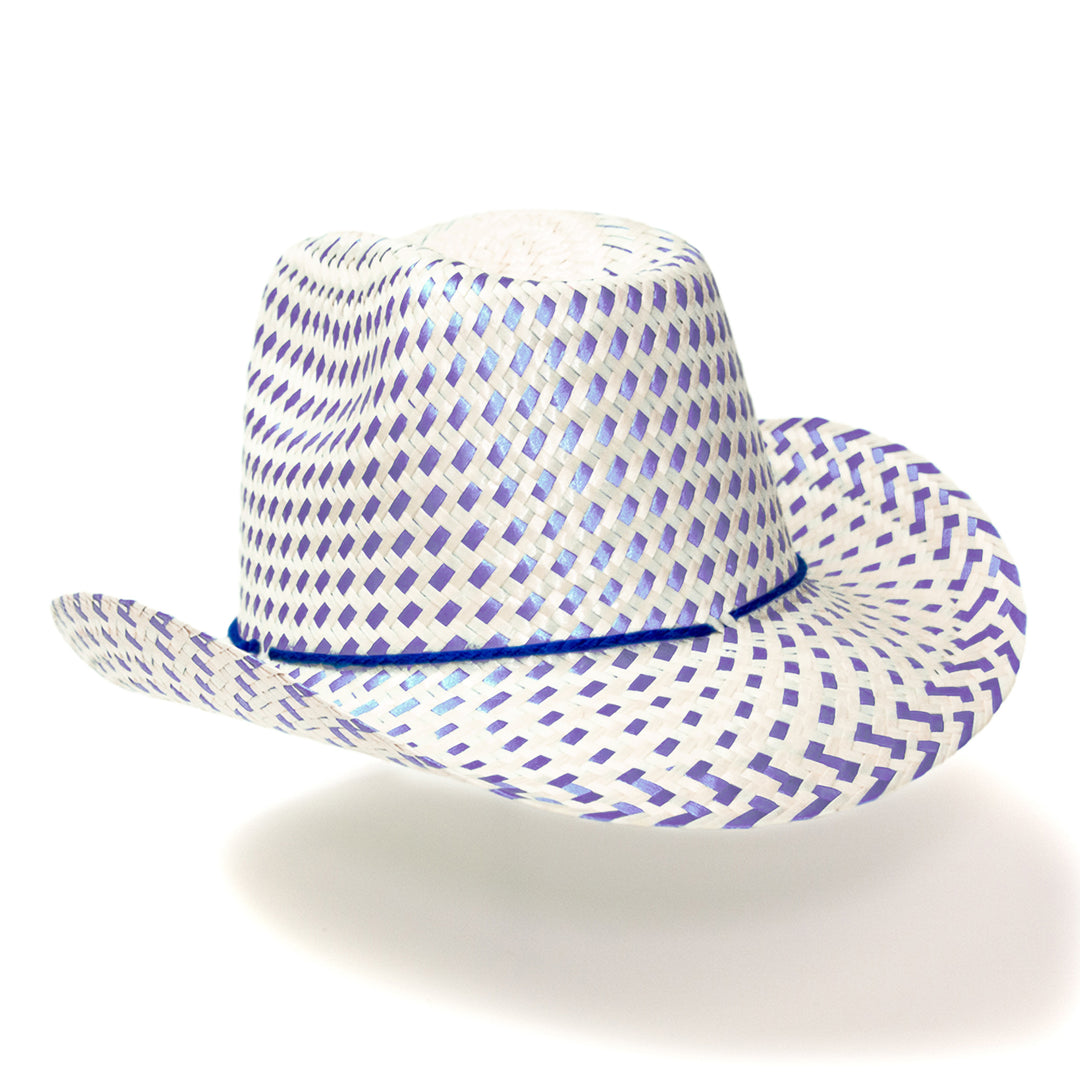 Toddler Straw Hat - Purple