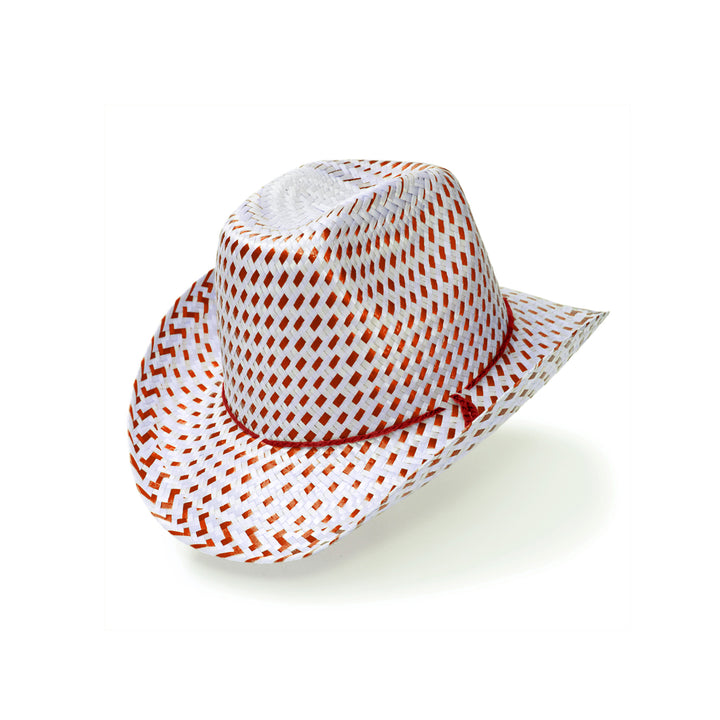 Toddler Straw Hat - Red