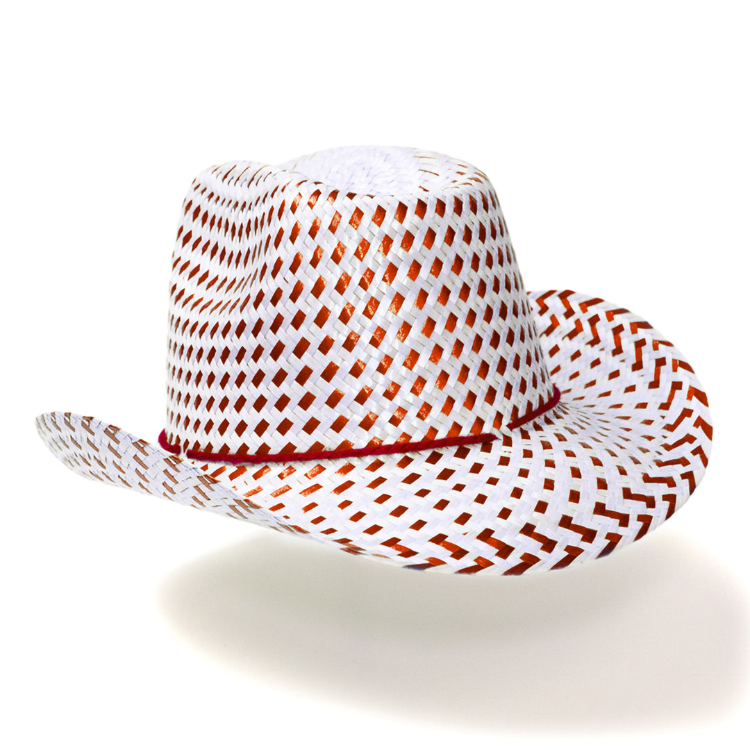 Toddler Straw Hat - Red