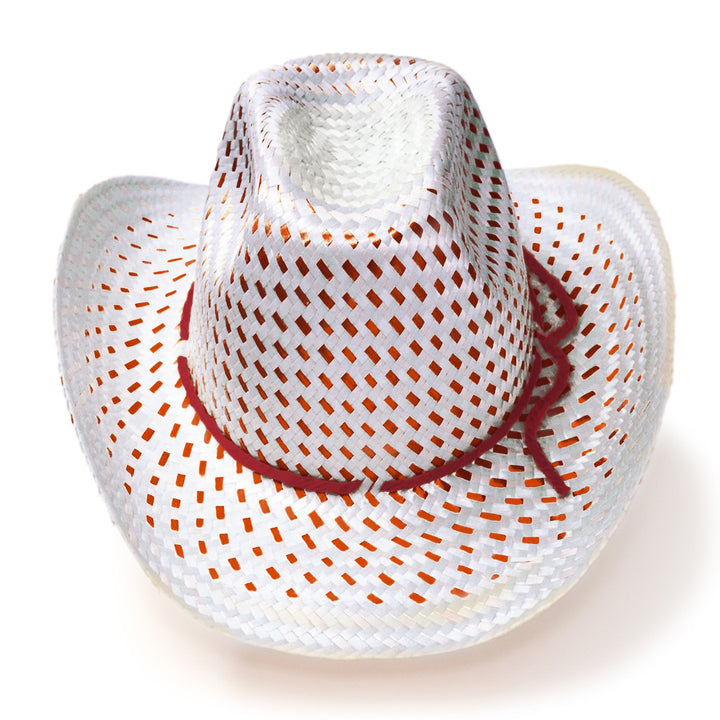 Toddler Straw Hat - Red