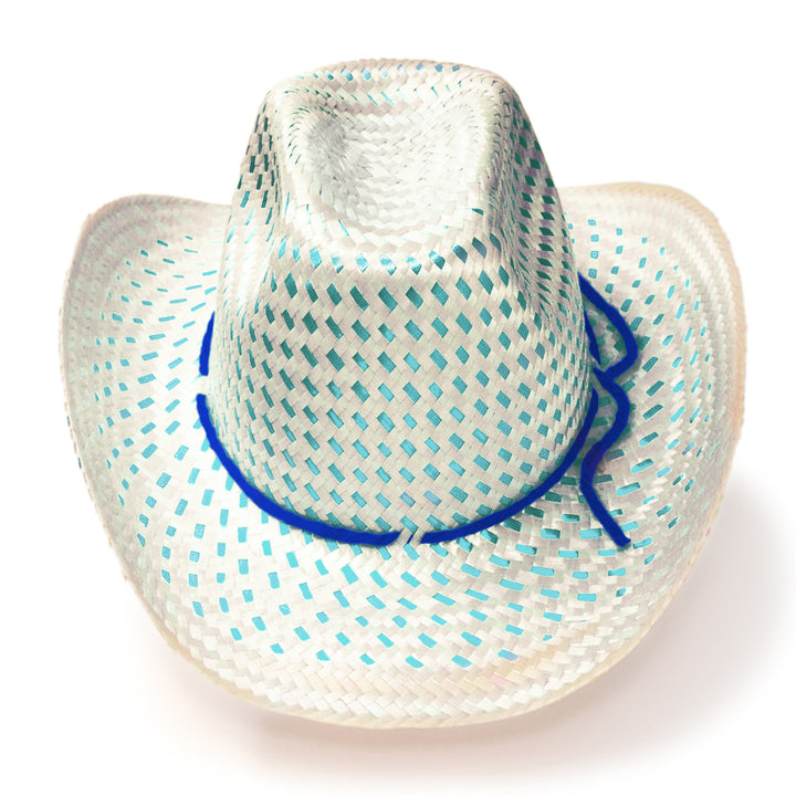 Toddler Straw Hat - Turquoise