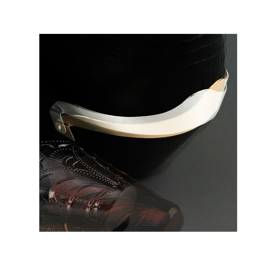 Smooth Silver Heel Guards