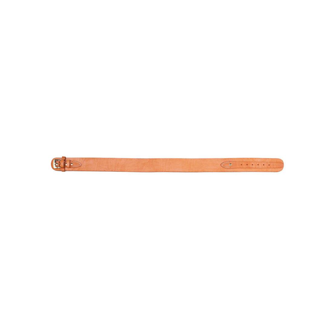 Natural Smooth Leather Holster Belt