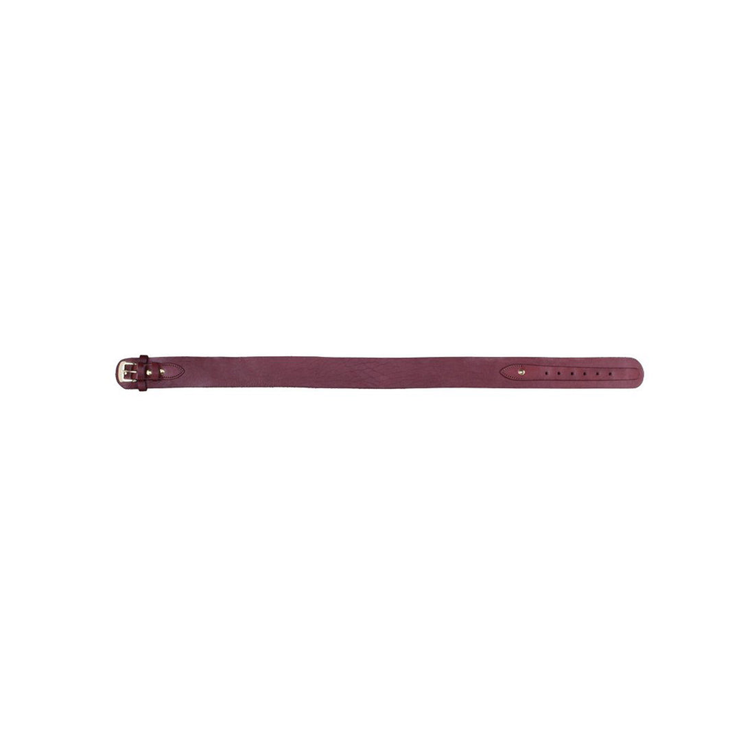 Wine Leather Plain Belt for Holsters